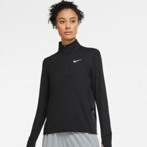Nike Element Women's Black 1/2 Zip Running Pullover - NWT
